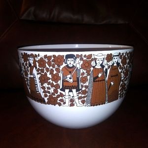 Arabia Kaj Franck Finland Vintage Enamel Bowl 1960